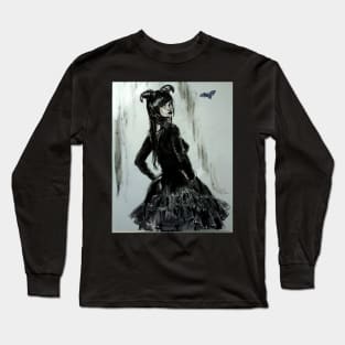 Goth girl Long Sleeve T-Shirt